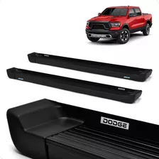 Par Apoio Degrau Dodge Ram 1500 Rebel Dupla Prime Preto 2022