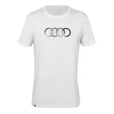 Camiseta Statement Four Rings Audi Branca Original