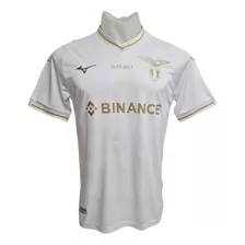 Camiseta Lazio 10 Aniversario Original 2023/2024 Blanca