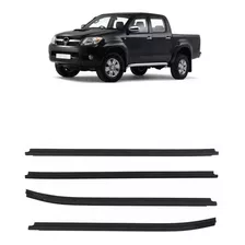 Kit Jogo Pestanas Externas Toyota Hilux 2007 2008 C. Dupla