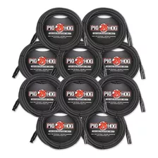Strukture Phm20 10 Pack 8mm Micrófono Xlr Mic Cable 20...