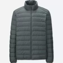 Uniqlo Ultra Light Down Jacket Hombre Gris Oscuro Original