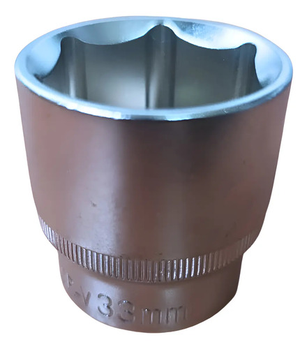 Tubo Bocallave Bremen Hexagonal Corto 33 Mm Enc 1/2 8417 Gris
