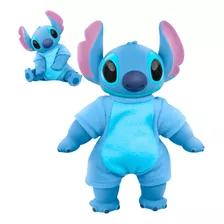 Boneco Stitch Pelucia E Vinil 34,5cm Lilo Stitch Original