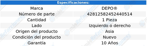 Faro Niebla Mitsubishi Outlander 2016 - 2019 Der = Izq Qwe Foto 4