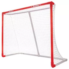 Portería De Hockey Nhl De Pvc De 54 X 44 Pulgadas Rojo