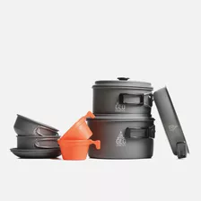 Set Cocina Geography Baritu 4p Oscuro Camping