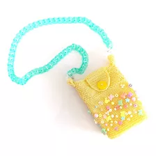 Bolso, Cartera Tejido Crochet Para Niña O Celular