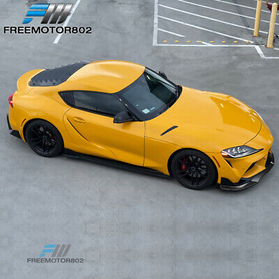 Fit 20-23 Toyota Gr Supra A90 Pp Gloss Black Front Bumpe Zzg Foto 3