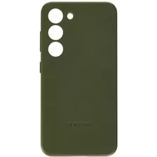 Samsung Galaxy S23+ Leather Cover Green