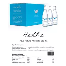 Agua Hethe Artesiana De 350 Ml Caja Con 24 Botellas