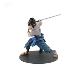 Action Figure Sasuke Akatsuki Naruto Estatueta Colecionavel