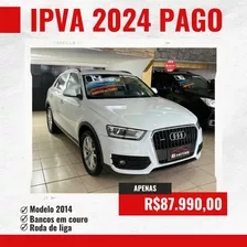 Audi/q3 Tfsi Amb 2.0 Gasolina Aut 2014/2014 Ipva 2024 Pago