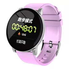 Reloj Inteligente W8 Con Pantalla A Color, Monitor De Frecue