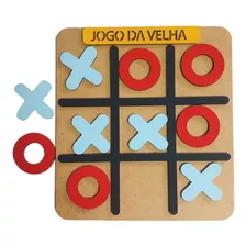 Jogo Da Velha Mdf Decoração