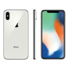 Apple iPhone X 256gb Silver Cargador Cable Funda Glass