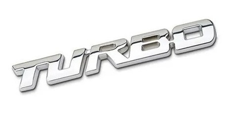 Emblema Turbo Letra Palabra Lateral O Cajuela Camioneta Foto 4
