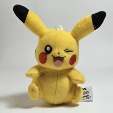 Pikachu Peluche Llavero, Original Pokémon, 12 Cm