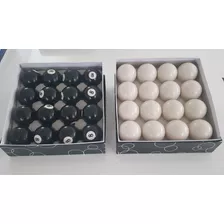 Bolas De Pool Negras X Caja 