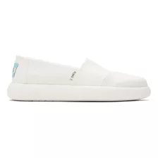 Alpargatas Toms White Canvas Alpama Sneak Mujer