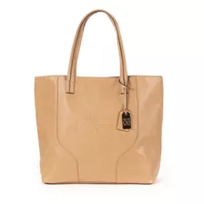 Tote Reversible 3 Funciones Cloe Mujer Color Camel-negro Diseño De La Tela