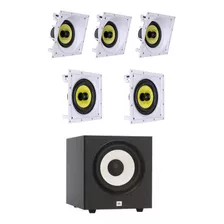 Kit Home Theater Jbl 2x Ci6s Plus 3x Ci6sa Plus 1x Sub A100p