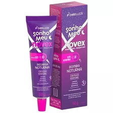 Novex Recarga Nocturna Sonhno Meu 80g Brillo Reduce El Frizz