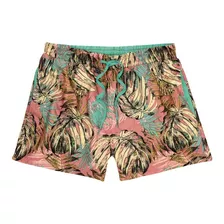 Shorts Bermuda Masculino Hering C/ Elástico Praia Piscina