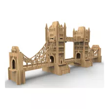 Ponte De Londres London Bridge Puzzle 3d Mdf *frete Grátis