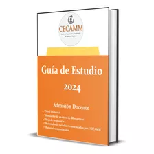 Admisión Docente Usicamm - Guía De Estudio + Examen 