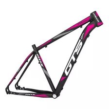 Quadro Bicicleta Aro 29 Alumínio Gts Rdx Freio A Disco Cor Preto/rosa