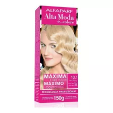  Alfaparf Alta Moda Kit Tintura Individual Permanente 150g Tono 10.1 Rubio Extraclaro Ceniza