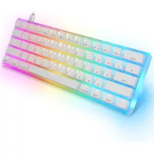 Teclado Mecánico 60% Skyloong Sk61 Pudding Transparent