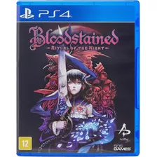 Bloodstained Ritual Of The Night - Jogo Ps4 Mídia Fisica