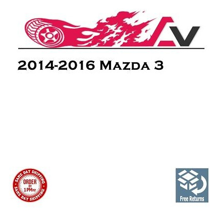 For Mazda 3 2014-2016 Clear Lens Pair Bumper Fog Light L Yyr Foto 6