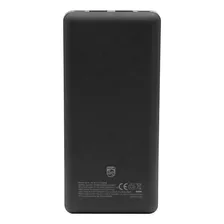 Powerbank Philips 10k Mah 22.5 Fast Chg Usb-c Philips Fj Color Negro