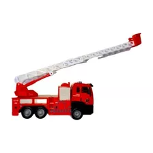 1/55 Caminhão Bombeiro Coleção Super Resgate Escada Magirus