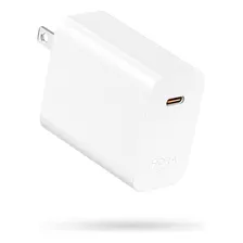 Cargador 30w Tipo C Carga Rápida Compatible Con Iphone15/14/13/12/11/xr/xs, Compatible Con Samsung/motorola 1hora Gar164 Blanco/oppo