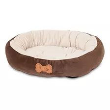 Aspen Pet Oval Cuddler Pet Bed For Small Breeds 20-inch By 1