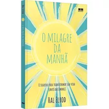 Livro O Milagre Da Manhã Promoção