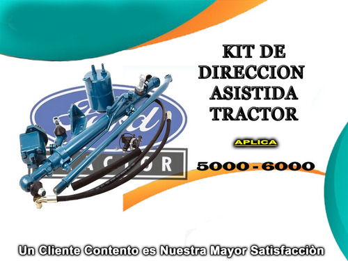 Kit De Dirección Hidráulica Asistida Tractor Ford 5000-6000