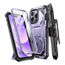 Funda I-blason Para iPhone 14 Pro C/cubre Pant Clip Purple