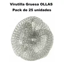 Virutilla Gruesa Económica - Pack 25 Unidades