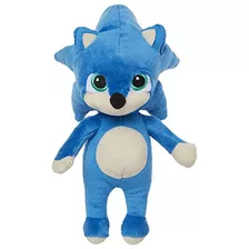 Sonic The Hedgehog Peluche Sónico Para Bebé De 8.5 Pulgadas 