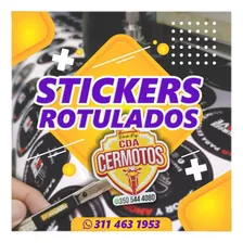 Stickers, Calcomanías Y Etiquetas Hechas En Adhesivo. 