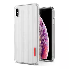 Funda Vrs Crystal Fit Label Para iPhone XS Max Tpu Transp