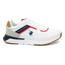 Tenis Sneaker Polo Club Casual Urbano Strobel Flexible