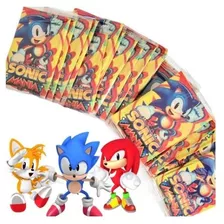 Kit 50 Pacotes Cards Sonic = 200 Cartinhas Figurinhas