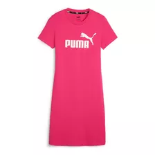 Vestido Deportivo Puma Ess Slim Tee Fiusha Para Mujer