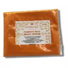 Pigmento Natural Mica Grado Cosmetico Magic Orange 10grs